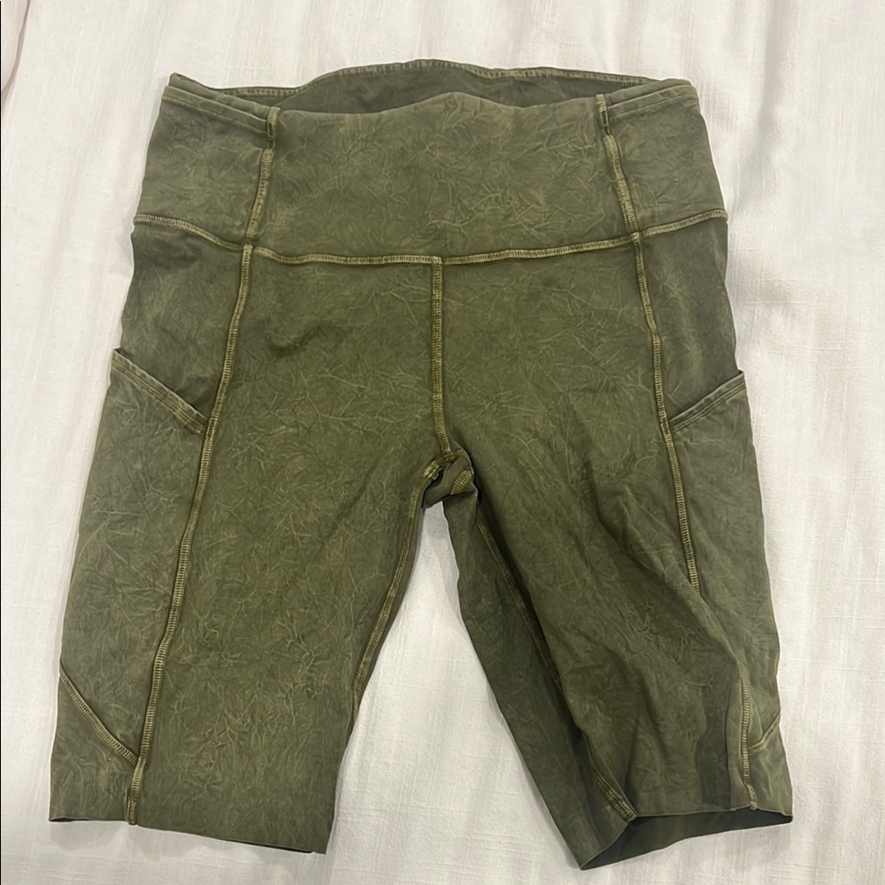 Lululemon Fast & Free Biker Shorts